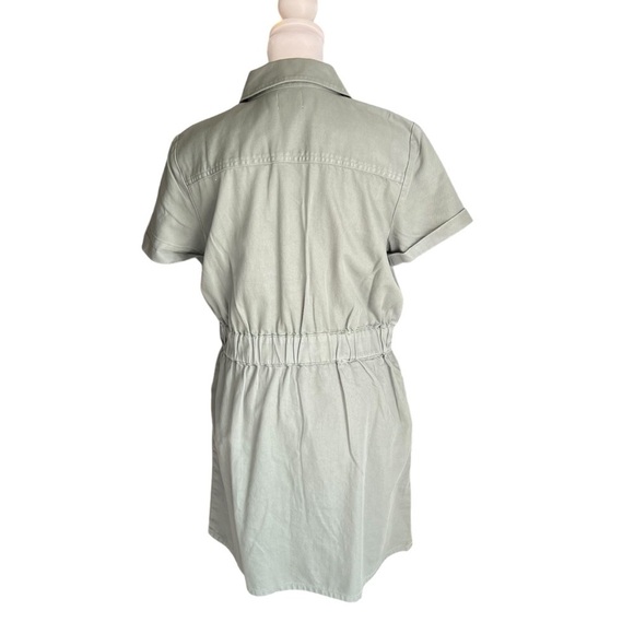 J. Crew - NWT Zip Front Chino Mini Dress Sz 10 - Picture 5 of 8